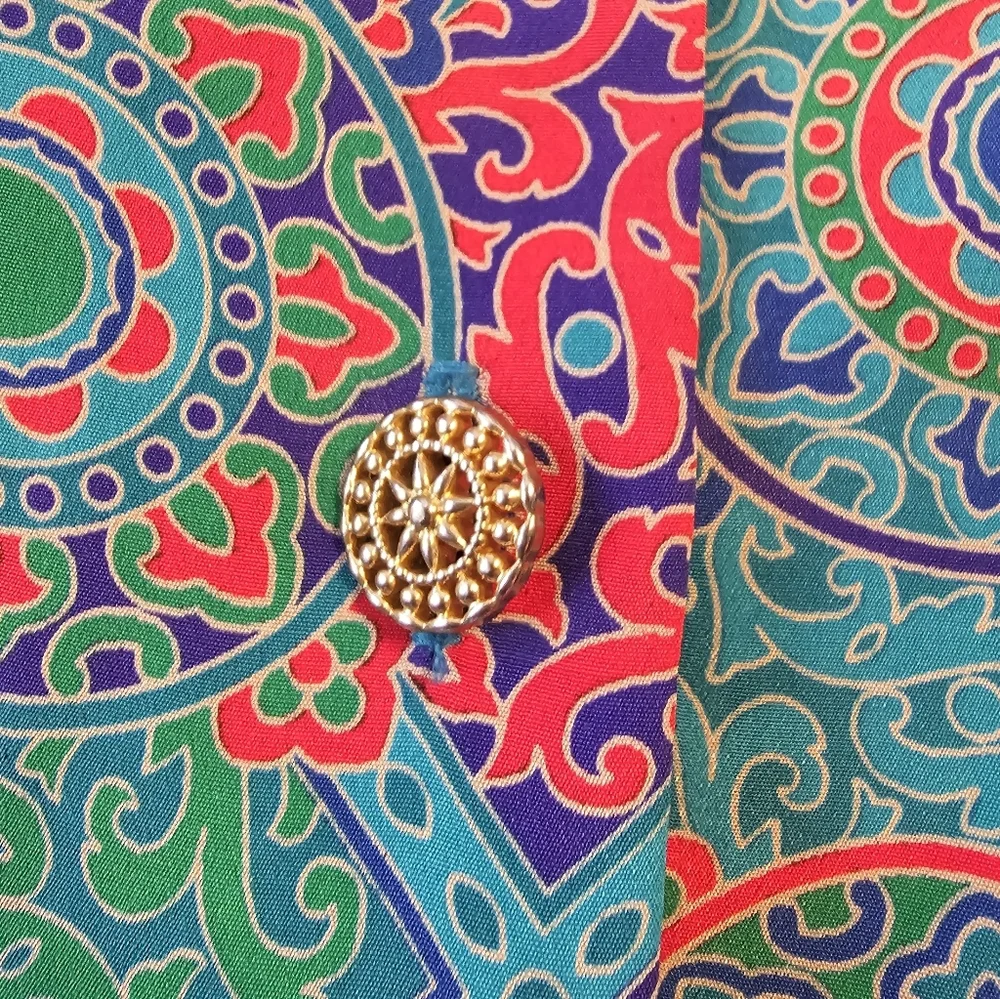 Vintage 1980s Leslie Fay Mandala Secretary Dress - Picture 12 of 15